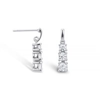 Ohrringe X-Diamond Dame Classici in Weißgold Diamante Lab Grown 0.78 Ct OR018BI - OR018BI
